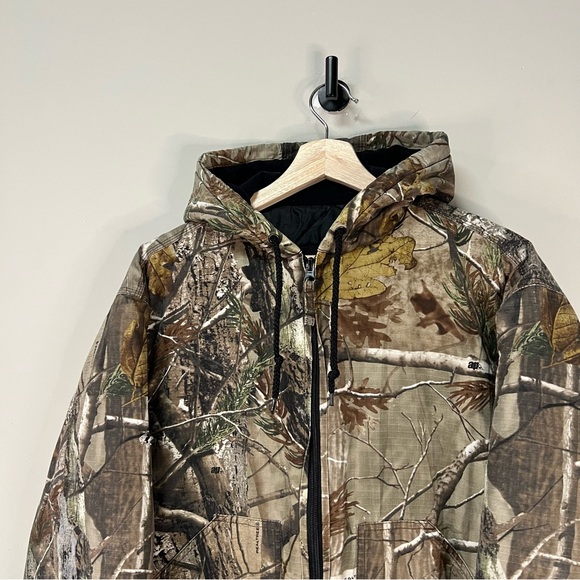 Distressed Real Tree Camo Work Jacket - Picture 2 of 6